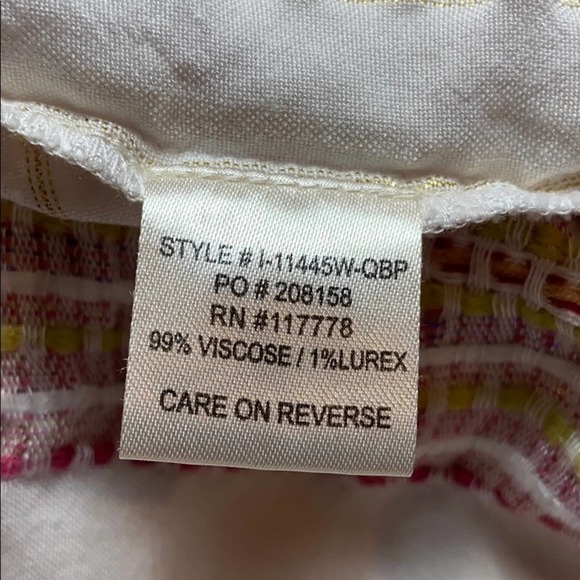 Lovestitch Stripe Tie Front Knot Top V-Neck Blouse - Picture 8 of 8